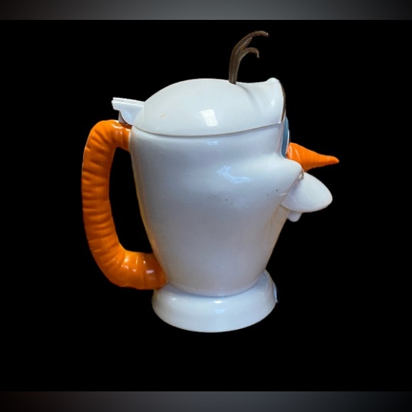 NWT Disney On Ice  Frozen Olaf Snowman Flip Top Plastic Mug Cup - Picture 3 of 6